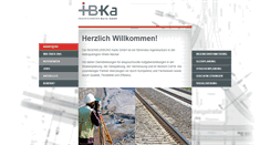 Desktop Screenshot of ibka.de
