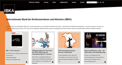 Desktop Screenshot of ibka.org